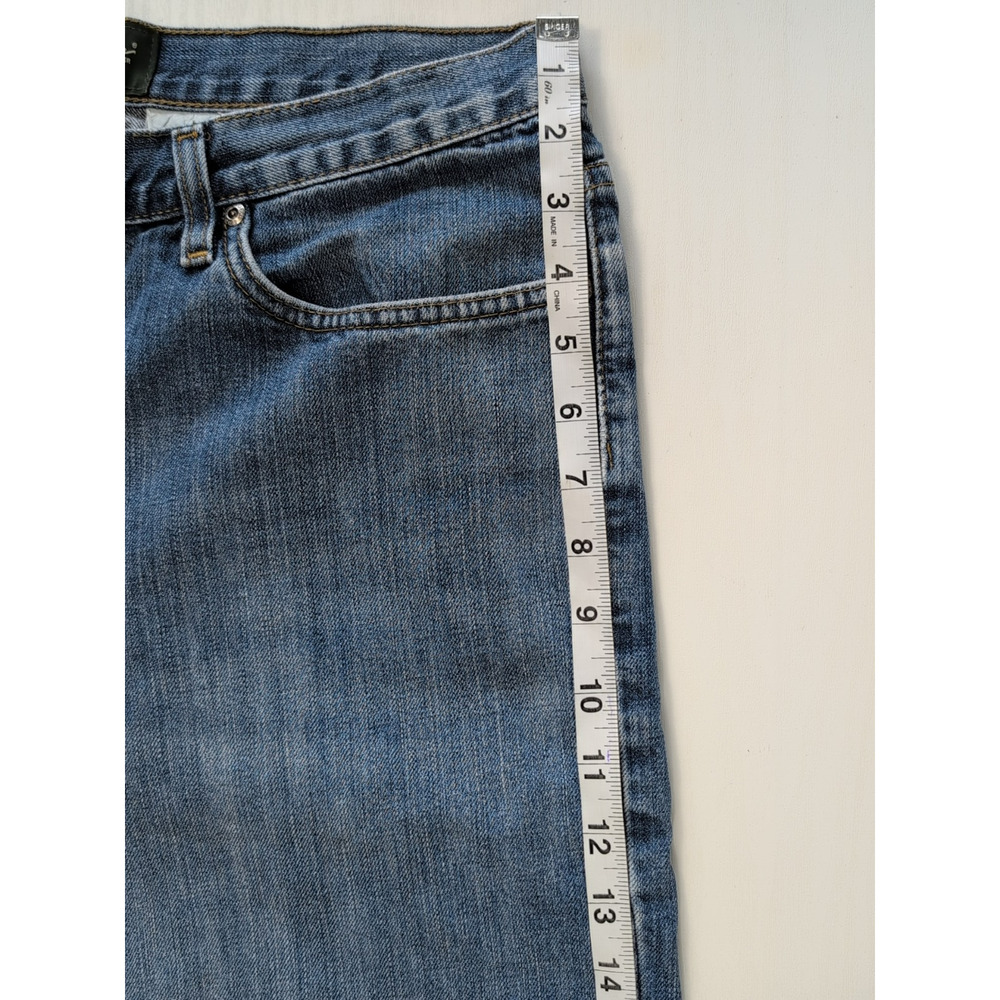 Eddie Bauer Straight Leg Jeans Men 34x30 Blue Denim Original Fit 100% Cotton - Picture 15 of 16